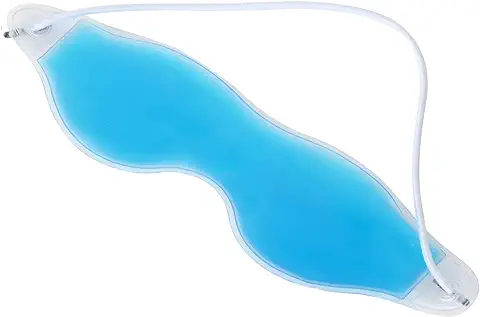 TRIXES Máscara Relajante de Gel Fría-Caliente para Ojos Alivio de la Tensión