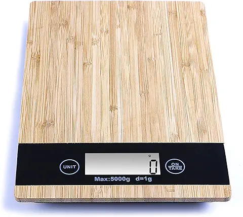 TSEC Bascula de Cocina Digital, Tanita Balanza de Precision para Comida Alimentos, Pesa Gramos. Báscula Peso Medidor Multifuncional Hasta 5 kg, Electrodomesticos, Utensilios Reposteria y Pastelería  