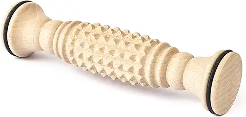 Tuuli Accessories Masajeador de Pies Aparato para Masaje Madera 20 x 5 cm  
