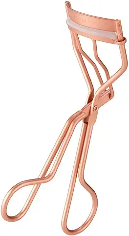TWEEZERMAN Rizador de Pestañas Clásico Acero Inoxidable, Oro Rosa  