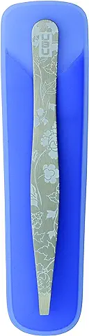 URBAN BEAUTY UNITED | Pinzas de Depilar | High Brow Flat Tip Tweezer-Pinza de Punta Plana | 0.8x6x17x5 cm | Cruelty Free: No Testado en Animales | Alta Precisión | Pinzas Cejas Profesional  