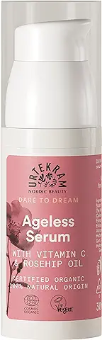 Urtekram Soft Wild Rose Ageless - Serum Antiedad con Vitamina C y Aceite de rosa Mosqueta - Serum Antiedad para Mujer - Dare to Dream - Natural, Organico y Vegano 30ml  