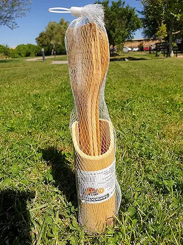 Utensilios De Cocina De Bambú. Cubiertos Con Organizador De Bambú 100% Natural Y Ecológico. Juego De Cubiertos De Cuchara Tenedor Y Paleta Ó Espátula Con Bote Para Repostería, Hostelería, Hogar  