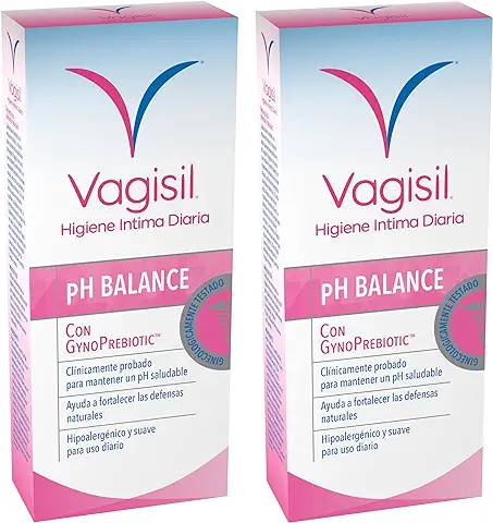 VAGISIL Higiene Intima Prebiotico - pack de 2 x 250ml - Total 500ml  