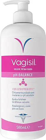 Vagisil Higiene Íntima Diaria Ph Balance Mujer, Higiene Femenina Externa Diaria Con Prebióticos, Ayuda A Fortalecer Las Defensas Naturales,500ml  