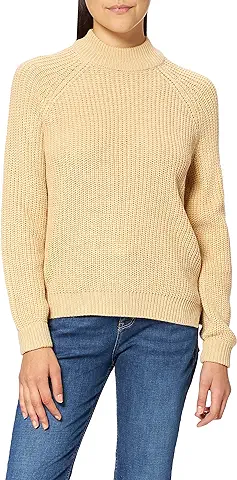 Vero Moda Vmlea LS Blusa de Cuello Alto Noos Suéter Pulóver para Mujer  