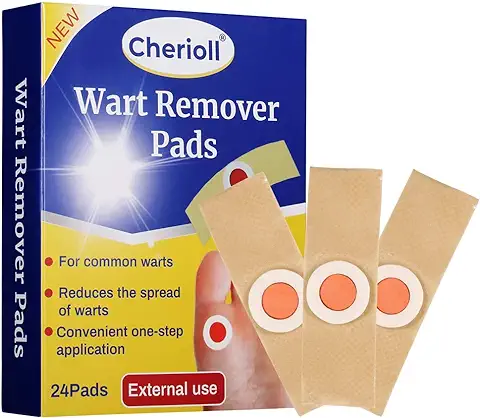 Verrugas, Eliminar Verrugas, Removedor de Verrugas Plantares, Corn Remover, Almohadillas para Quitar Maíz, Eliminar Callos, Callos, Verrugas Removedor de Maíz  