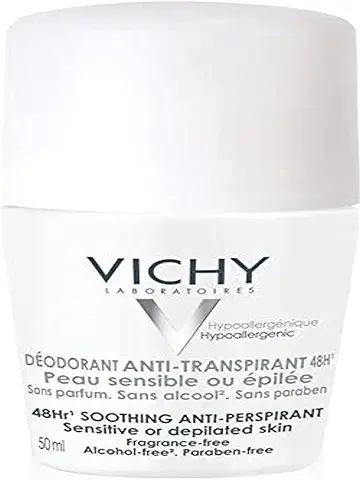 Vichy Deo Desodorante Anti-Transpirante Pieles Sensibles Roll-On 48 H - 50 gr  