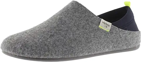 Victoria Plano ZAPATILLA CASA NORTE FIELTRO RECICLADO & TRASERA NEOPRENO 1081115-MEN para Hombre  