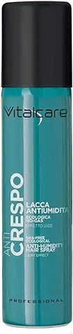 Vitalcare | Antiencrespamiento - Laca para el Cabello Antihumedad, para Cabello Encrespado e Indudable, laca para el Cabello Ecológica, Fijación Natural, sin gas, 250 ml  