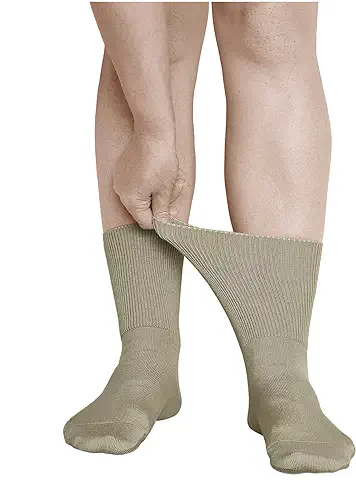 vitsocks Calcetines Extra Anchos Diabéticos No Aprietan Mujer (3 PARES) Pies Hinchados