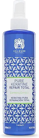 Válquer Profesional Keratina Pura para el Cabello Total Repair, Cabellos Dañados, Sin Sulfatos, Sin Siliconas, Sin Sal, Reparacion Cabello, Efecto Exprés  