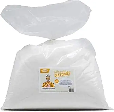 VOZYDEO DB2018S01.10 Tierra De Diatomeas, Control De Insectos Y Plagas, Producto Natural Y Económico, Color Blanco, 10 Kg  