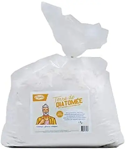 VOZYDEO SE2018S01.5 Tierra De Diatomeas, Control De Insectos Y Plagas, Producto Natural Y Económico, Color Blanco, 5 Kg  