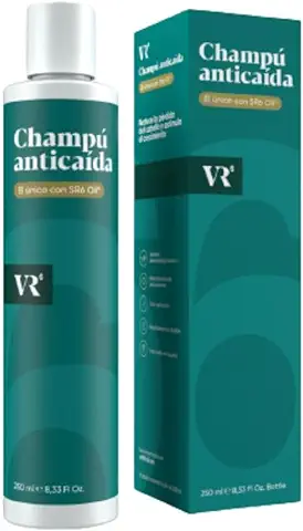 VR6 - Champú Anticaída para el Crecimiento del Cabello Mujeres & Hombres - Contiene Zinc + Betaine + Arginine - Tratamiento Anticaída del pelo - Fortalece y Estimula el Crecimiento del Cabello  
