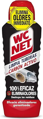WC Net Limpia Tuberías con Carbón Activo, Compuesto, 700 ml (Paquete de 1)  