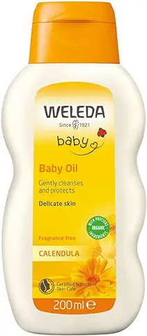 Weleda Caléndula Aceite,Fragance Free 1er Pack (1 x 200 ml)  
