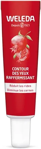 Weleda - Contorno de Ojos Reafirmante Granada, Atenúa Arrugas y Líneas de Expresión, Cuidado Antioxidante, con Aceite de Sésamo y Aceite de Semillas de Granada, Tratamiento Natural - 10 ml  