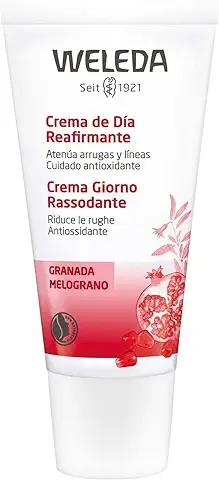 Weleda - Crema de Día Reafirmante de Granada, Atenúa Arrugas y Líneas de Expresión, Cuidado Antioxidante, con Aceite de Sésamo y Aceite de Semillas de Granada, Tratamiento Natural - 30 ml  