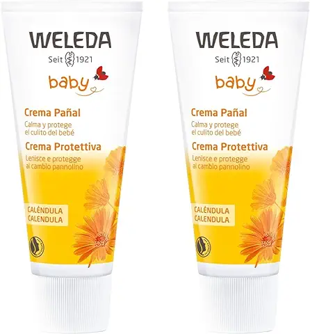 Weleda Crema Pañal de Caléndula (1x 75 ml) (9831EN) (Paquete de 2)  