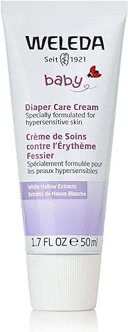 WELEDA Crema Pañal De Malva Blanca, One Size, Vanilla, 50 Mililitro  
