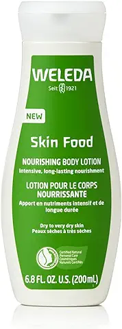 Weleda - Skin Food Body Lotion, Loción Hidratante Corporal, Nutrición Intensiva, Larga Duración, con Aceites de Semilla de Girasol, Manteca de Karité y Caléndula, para Piel Seca o Muy Seca - 200 ml