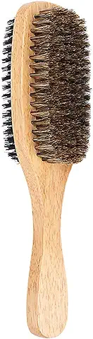 Widream Cepillo Para Barba, Cepillo De Cerdas De Jabalí, Cuidado De La Barba, Cepillo Antiestático Compatible Con La Mayoría De Las Barbas y Aceites Para Barba  