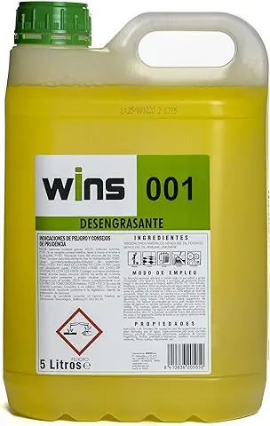 Wins - Desengrasante Limpiador Profesional 001 - Garrafa 5L  