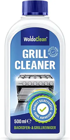 WoldoClean Gel Limpiador de Hornos y Barbacoa 500ml - Contra Incrustaciones y Quemaduras  