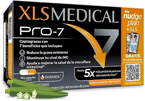 XLS Medical Pro-7 Origen Natural, Cápsula, 180 comprimidos