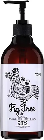 YOPE Jabón de Manos I Aceite de coco I Aceite de Girasol I Glicerina I Alantoína I Calmante de Irritaciones I Hidratante I Fragancia Frutal I 98% Ingredientes Naturales I Vegan Formula I Higo I 500ml  