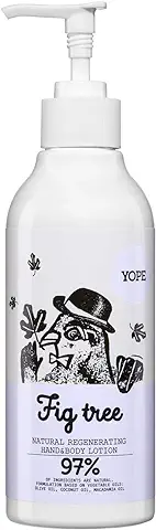 YOPE Loción Manos y Cuerpo I Shea I Aceite de Macadamia I Aceite de coco I Aceite de Oliva I Hidratante I Regenerante I Revitalizante I 97% Ingredientes Naturales I Vegan Formula I Higuera I 300ml  