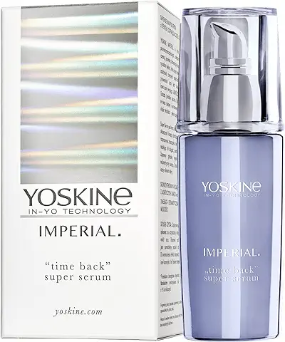 Yoskine Imperial Serum, Hidratante Facial, Cuidado Facial, Súper Sérum Debajo de la Crema para Pieles Maduras, Aporta una Regeneración Profunda y un Lifting Volumétrico  