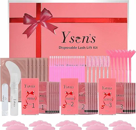 Ysen's Lifting Pestañas kit, Juego de lash Lift, kit de Permanente de Pestañas, Juego de Levantamiento y Permanente de Pestañas, Rizadoras de Pestañas, Conjunto Completo de Herramientas  