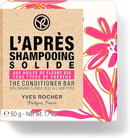 Yves Rocher - Acondicionador Sólido Capilar - Sin Siliconas - Fórmula Vegana - 50 gr  