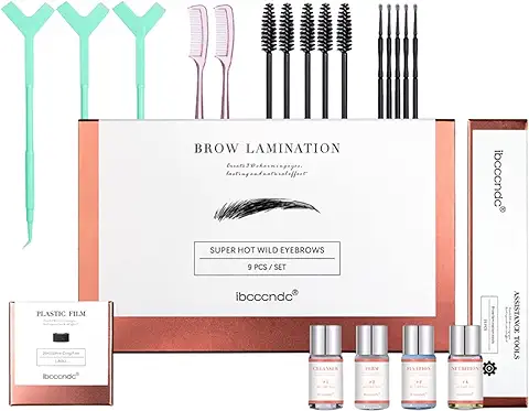 Zceplem Permanente Cejas DIY | Set Planchado Cejas | Laminación Cejas, Permanente Bricolaje para el Hogar para Cejas, Levantamiento Profesional Instantáneo para Cejas  