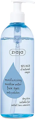 Ziaja Agua Micelar Hidratante para Rostro y Ojos 390Ml 390 ml  