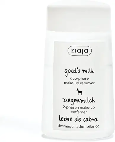Ziaja Leche De Cabra Desmaquillador De Ojos Bifásico 120ml, Transparente, 4.2 Unidad  