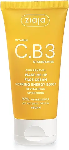 Ziaja VITAMINA C.B3 NIACINAMIDA Crema Facial de día Revitalizante Wake Me Up 50ml  