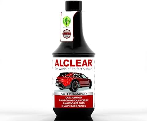 ALCLEAR Jabón para Coches Concentrado Premium, 1000 ml  