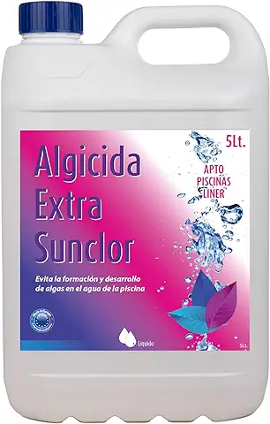 ALGICIDA Extra SUNCLOR 5 Litros - Antialgas Piscina  