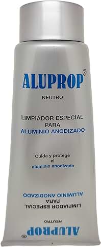ALUPROP NEUTRO, Limpiador Profesional para Carpintería de Aluminio Anodizado, Ventanas Aluminio, Tubo 300 Gramos, Limpieza de Perfiles de Aluminio, Limpiador de Ventanas, Puertas, y más  