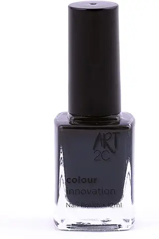 Art 2C - Esmalte de Uñas de Tonos Innovadores, 96 Colores, 12 ml, Color: Lady in Black (002)  