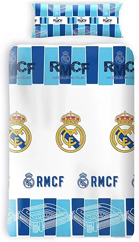 Atmosfera Home Funda Nordica Real Madrid - Incluye Funda para Almohada (Cama de 90cm)  