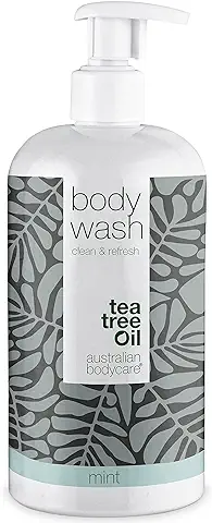 Australian Bodycare Body Wash 500ml | Con Aceite de Árbol de Té y Menta | Gel de Ducha para Pieles Secas y Manchadas |Para el Cuidado Diario de Granos, Picazón, Olor Corporal, Sudor  