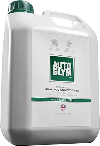 Autoglym Champú para Coche, Champú Acondicionador para Carrocería, Jabón para Coche PH Neutro, Desengrasante de Coches con Acabado Brillante e Hidrófugo, Protege Ceras y Abrillantadores – 2,5 Litros  