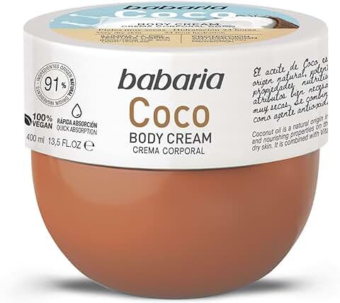 Babaria Crema Corporal Hidratante Coco 400ml  