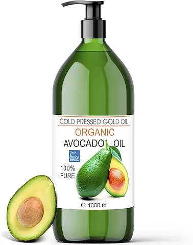 Bio Oil Aceite de Aguacate Puro - Aceite 100% Ecologico, Vegetal, Natural - Aceite Prensado en Frio para Cabello, Piel, Rostro, Masaje - Aceite de Aguacate Organico & Ecologico - Avocado Oil - 1000 ml  