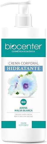 BIOCENTER Crema Corporal Natural Hidratante - Línea Botanical - Ecológica y Vegana 500 ml  