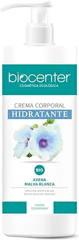 BIOCENTER Crema Corporal Natural Hidratante - Línea Botanical - Ecológica y Vegana 500 ml  